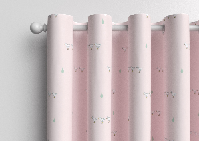 Puddle Down, Mummy Duck Dolly Mix - Made to Measure Curtains - Image 12